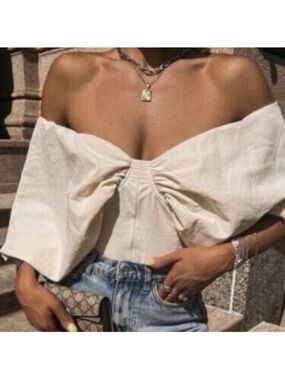 NWT ZARA VOLUMINOUS BODYSUIT SIZE S